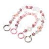 Heart & Moon & Star Acrylic Beaded Bag Straps AJEW-BA00109-1