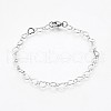 Tarnish Resistant 304 Stainless Steel Chain Bracelets BJEW-P236-07P-6