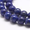 Natural Lapis Lazuli Bead Strands G-G953-04-10mm-3