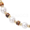 Natural Yellow Tiger Eye Bracelets BJEW-JB11972-01-3