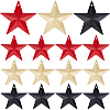 Gorgecraft 30Pcs 3 Colors Iron Pendants IFIN-GF0001-47D-1