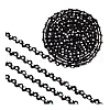   4 Yards Polyester Rhinestone Flower Lace Ribbon OCOR-PH0004-79-7