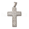 304 Stainless Steel Pendants STAS-C129-03B-P-1