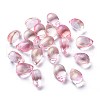 Transparent Glass Charms GGLA-M004-05B-05-1