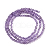 Natural Amethyst Beads Strands G-P572-B02-2mm-3