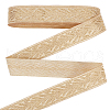 10 Yards Ethnic Style Embroidery Polyester Ribbons OCOR-WH0093-13-1