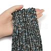 Natural Blue Apatite Beads Strands G-RM2025-D47-3x3mm-1