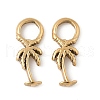 304 Stainless Steel Charms STAS-L022-529G-1