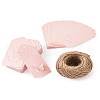 Jewelry Display Kraft Paper Price Tags and Jute Twine CDIS-TA0001-06D-11