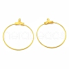 Iron Ring Hoop Earring Pendant IFIN-E025-02G-1