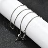 Brass Venetian Chain NJEW-E151-04P-3