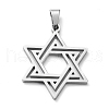 Non-Tarnish 304 Stainless Steel Pendants STAS-D036-04P-1