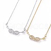 304 Stainless Steel Pendant Necklaces NJEW-F271-02-1