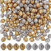 200Pcs 2 Colors Tibetan Style Alloy Beads TIBEB-FG0001-05-1