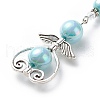 Angel Clip-on Charms HJEW-JM00748-4