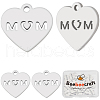 Beebeecraft 40Pcs Mother's Day Theme STAS-BBC0006-09-1