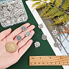 SUNNYCLUE 120Pcs Tibetan Style Alloy Pendants TIBEP-SC0002-07-3