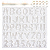  1Pc Letter & Number Connector Charm Silicone Molds DIY-TA0005-09-2