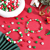 SUNNYCLUE 600Pcs 3 Colors Dyed Natural Wood Beads WOOD-SC0001-80-4