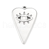 Tarnish Resistant 304 Stainless Steel Pendant Cabochon Settings STAS-F287-10P-1