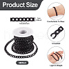 Aluminum Twisted Chains Curb Chains CHA-TA0001-02-3