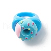 Cute 3D Resin Finger Ring RJEW-JR00538-01-5