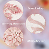 Flower Blossom Sequin Appliques DIY-WH0407-01-5