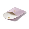 PU Imitation Leather Jewelry Storage Bags ABAG-P006-01A-02-3