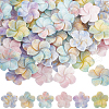 SUNNYCLUE 60Pcs 6 Colors Oapque Resin Decoden Cabochons RESI-SC0005-82-1