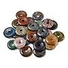 Natural & Synthetic Mixed Gemstone Pendants G-P532-01A-1