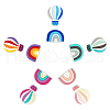 SUNNYCLUE Food Grade Eco-Friendly Silicone Beads SIL-SC0001-02-1