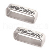 304 Stainless Steel Waist Belt Keeper Rings STAS-WH0044-31-1