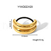 Stylish Stainless Steel Hair Tie for Women YN5772-2-2