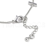 Rack Plating Brass Bracelets for Women BJEW-K244-08C-P-3