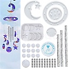 DIY Moon & Star Wind Chime Making Kits MOST-PW0001-074-1