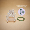 SUNNYCLUE Natural Green Aventurine Round Beads Stretch Bracelets BJEW-PH0001-8mm-24-8
