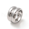 Non-Tarnish 304 Stainless Steel Finger Ring RJEW-C071-11P-1