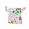 Bunny Burlap Packing Pouches ABAG-I001-7x9-09-1