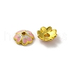 Alloy Enamel Beads Caps FIND-G074-02D-2