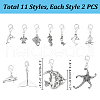 Alloy Pendant Decoration HJEW-PH01910-2