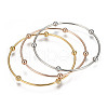 304 Stainless Steel Bangle Sets BJEW-O115-85-1