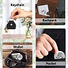 CREATCABIN Pocket Hug Token Long Distance Relationship Keepsake Keychain Making Kit DIY-CN0002-67B-5