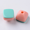 Opaque Acrylic Beads SACR-N007-12A-2