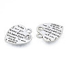 Tibetan Style Alloy Pendants TIBEP-N012-12-3
