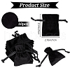 Beebeecraft 10Pcs Velvet Storage Bags TP-BBC0001-12B-02-2