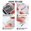 PVC Plastic Clear Stamps DIY-WH0631-0556-7