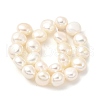 Natural Cultured Freshwater Pearl Beads Strands PEAR-A006-09I-3