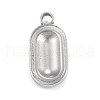 Non-Tarnish 304 Stainless Steel Pendants STAS-F287-50P-2