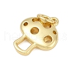 Brass Charms KK-S527-35G-2