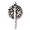 304 Stainless Steel Pendants STAS-M299-26AS-1